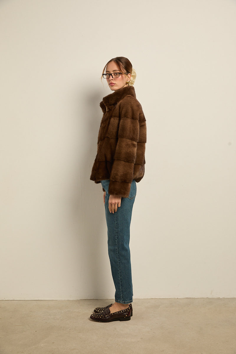 Chaqueta visón demi modelo Cocó