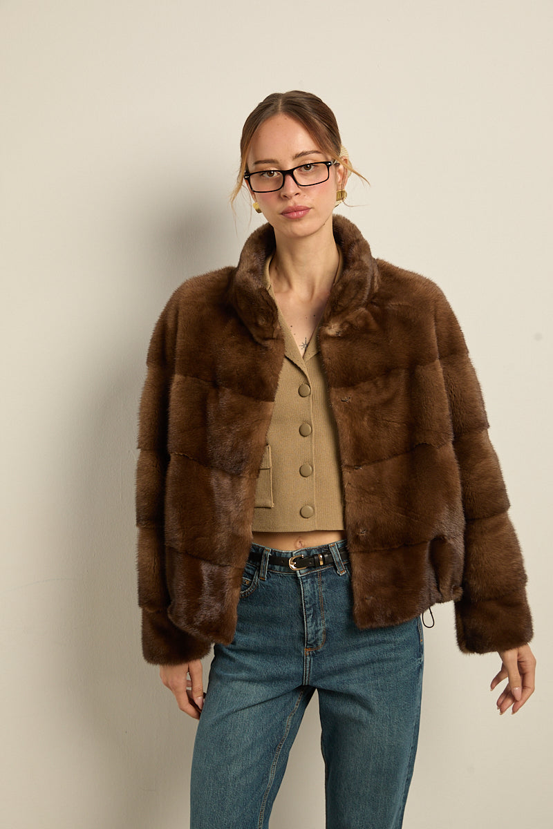 Chaqueta visón demi modelo Cocó