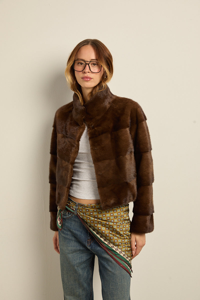 Chaqueta visón demi modelo Event