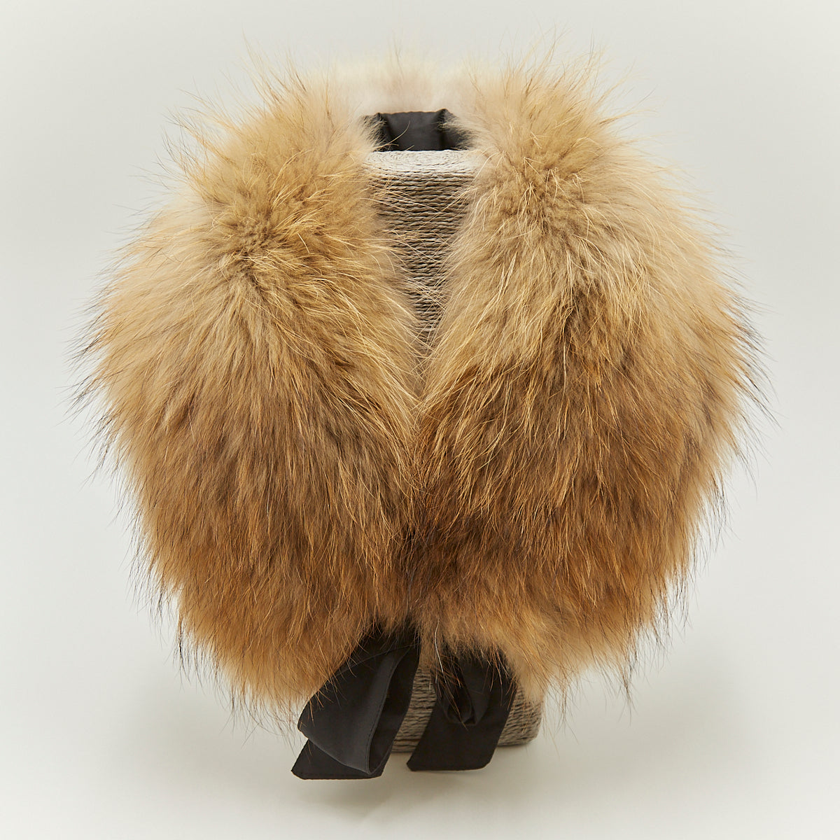 Cuello camisero raccoon natural