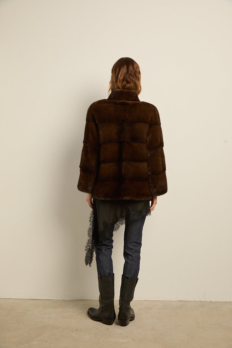 Chaqueta visón demi modelo Paris