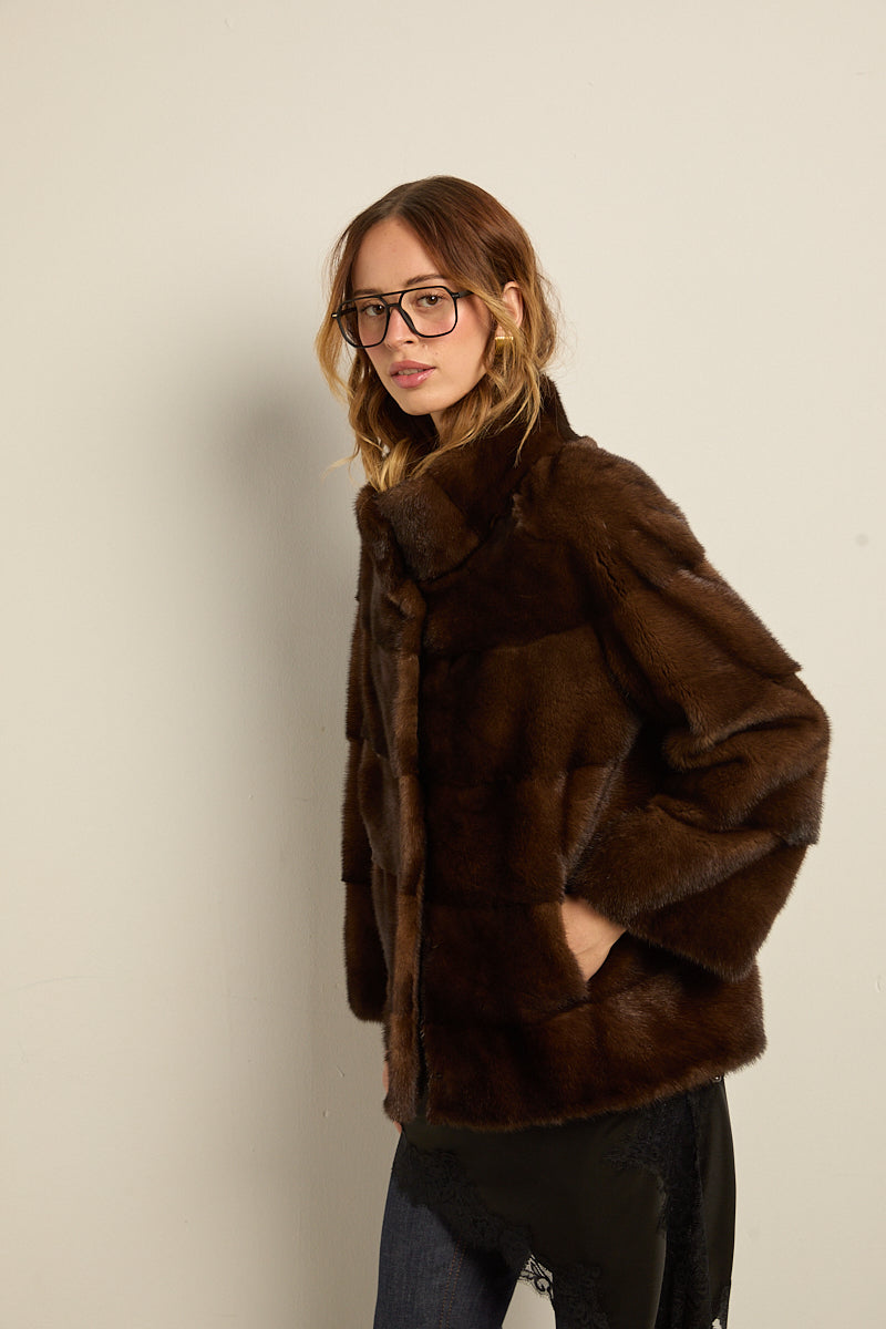 Chaqueta visón demi modelo Paris