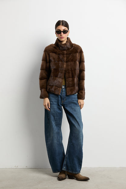 Chaqueta visón demi modelo Cocó