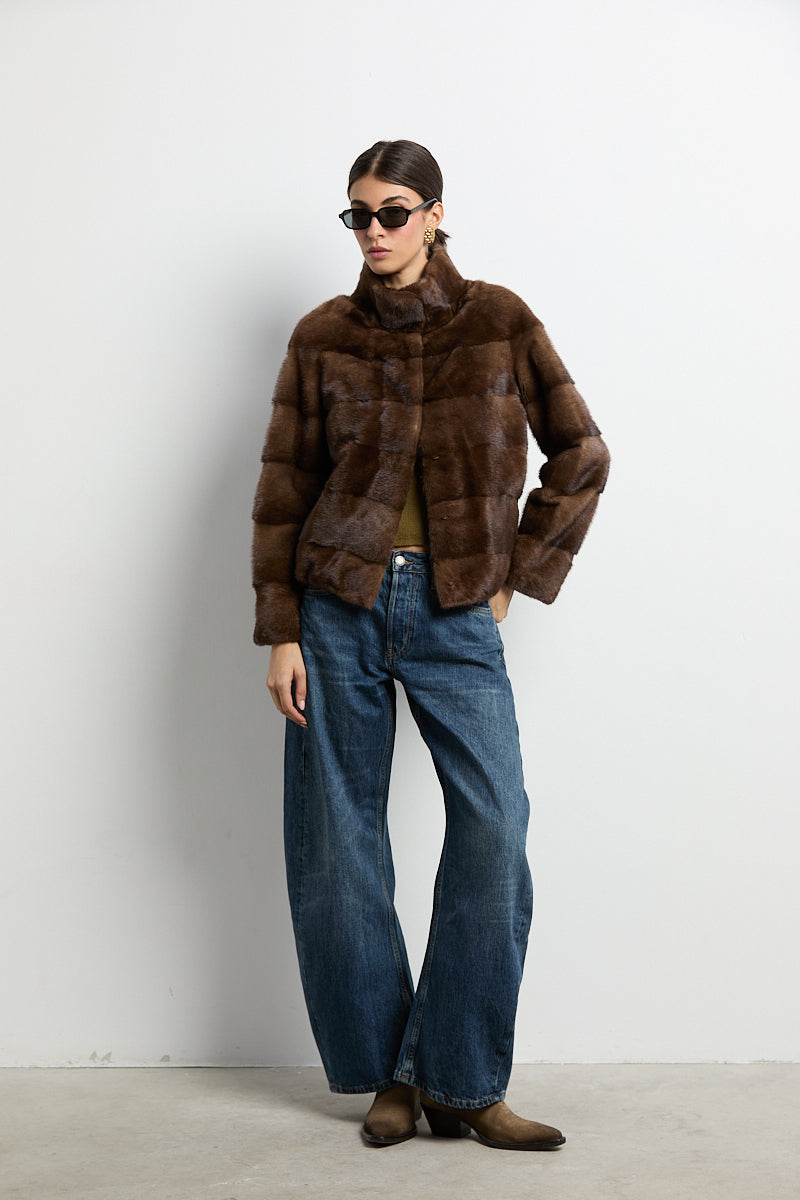 Chaqueta visón demi modelo Cocó