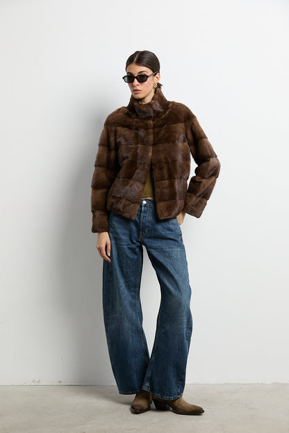 Chaqueta visón demi modelo Cocó