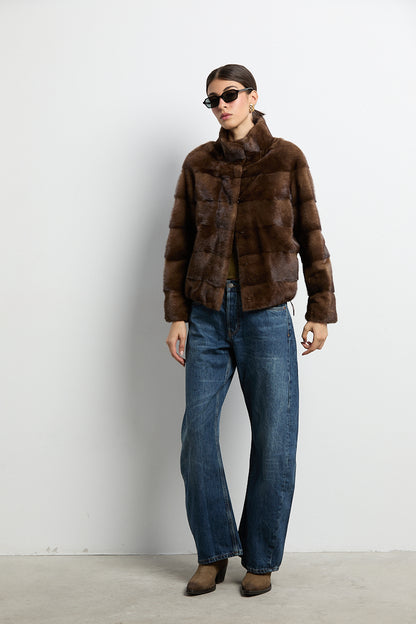 Chaqueta visón demi modelo Cocó