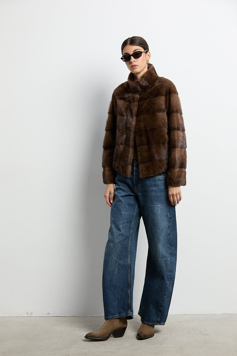 Chaqueta visón demi modelo Cocó