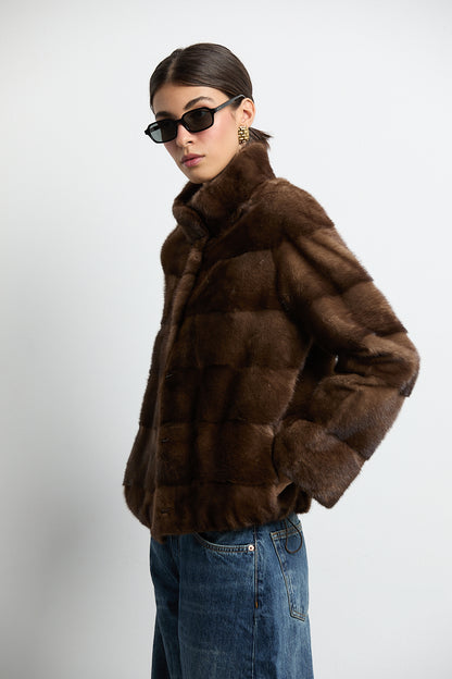 Chaqueta visón demi modelo Cocó