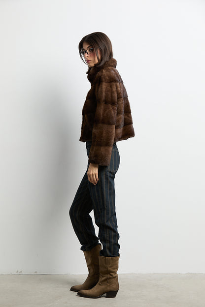 Chaqueta visón demi modelo Event