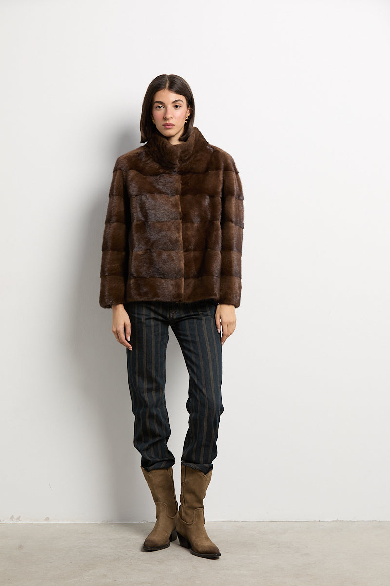 Chaqueta visón demi modelo Paris