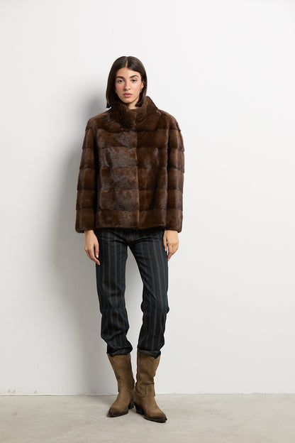 Chaqueta visón demi modelo Paris