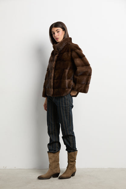 Chaqueta visón demi modelo Paris
