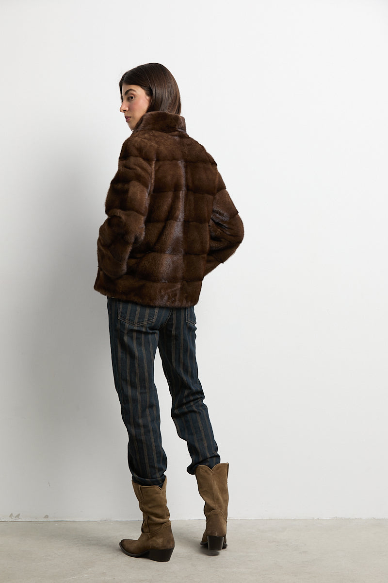 Chaqueta visón demi modelo Paris