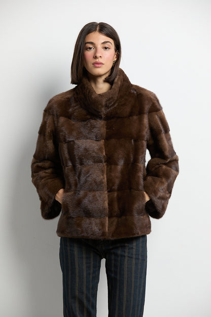 Chaqueta visón demi modelo Paris