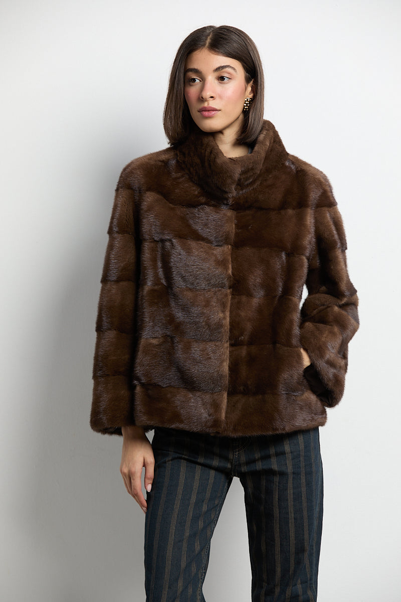 Chaqueta visón demi modelo Paris