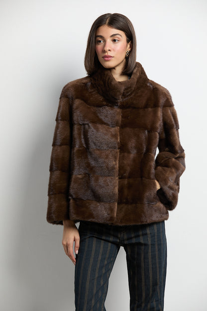Chaqueta visón demi modelo Paris
