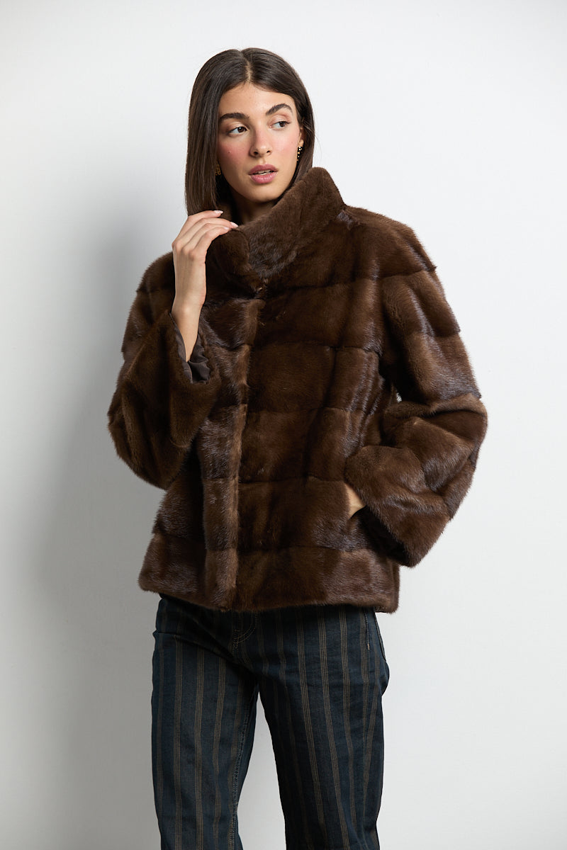 Chaqueta visón demi modelo Paris