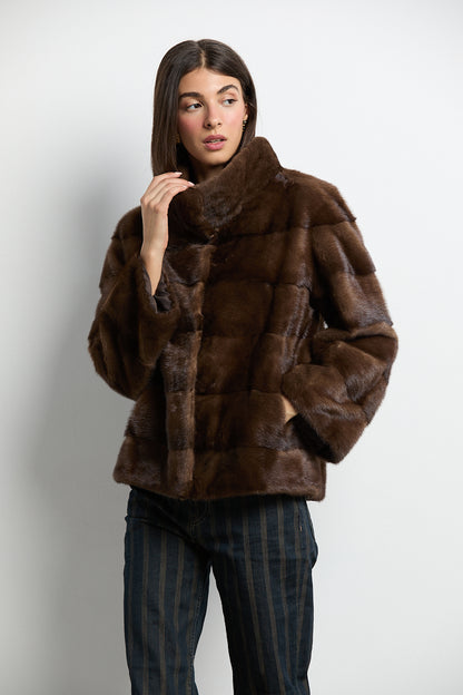 Chaqueta visón demi modelo Paris