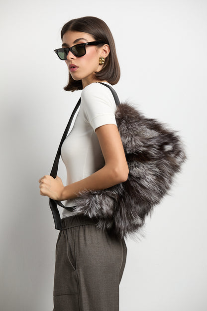 Bolso de zorro silver fox