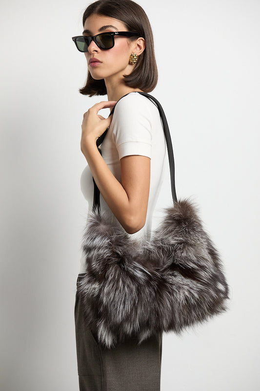 Bolso de zorro silver fox