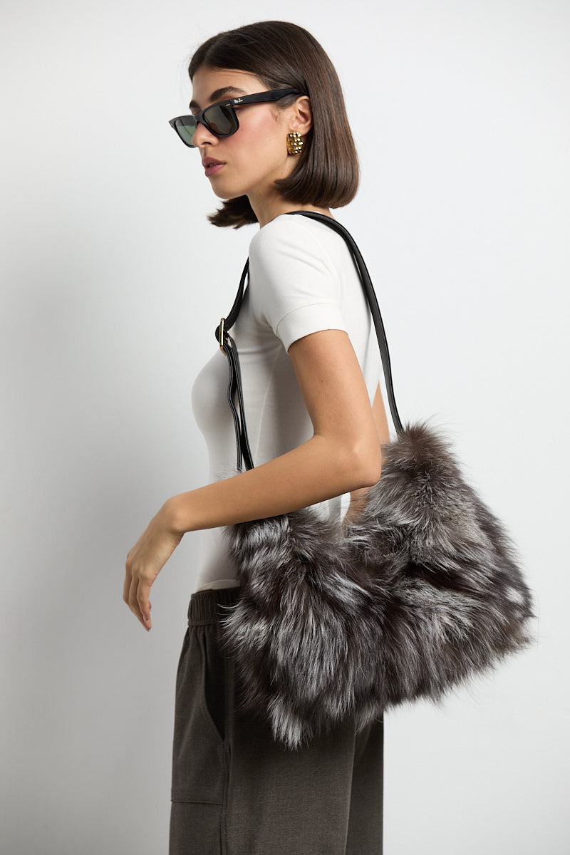 Bolso de zorro silver fox