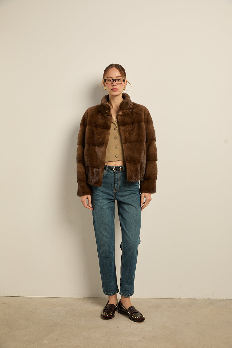 Chaqueta visón demi modelo Cocó