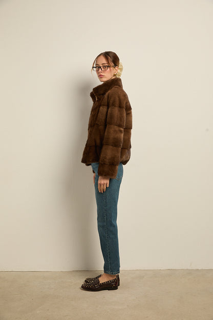 Chaqueta visón demi modelo Cocó