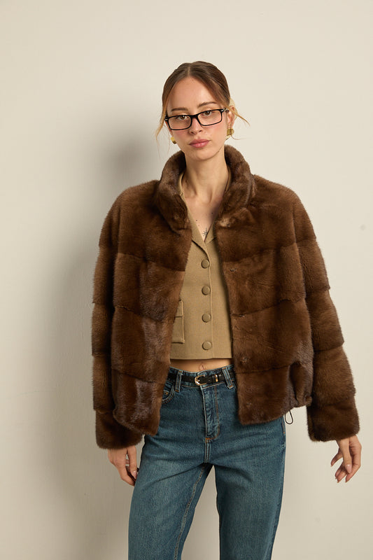 Chaqueta visón demi modelo Cocó