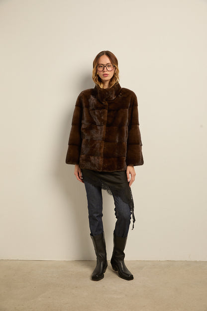 Chaqueta visón demi modelo Paris