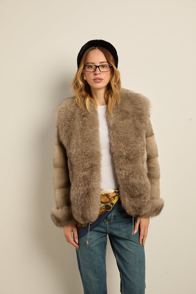 Diadema pelo rex negro