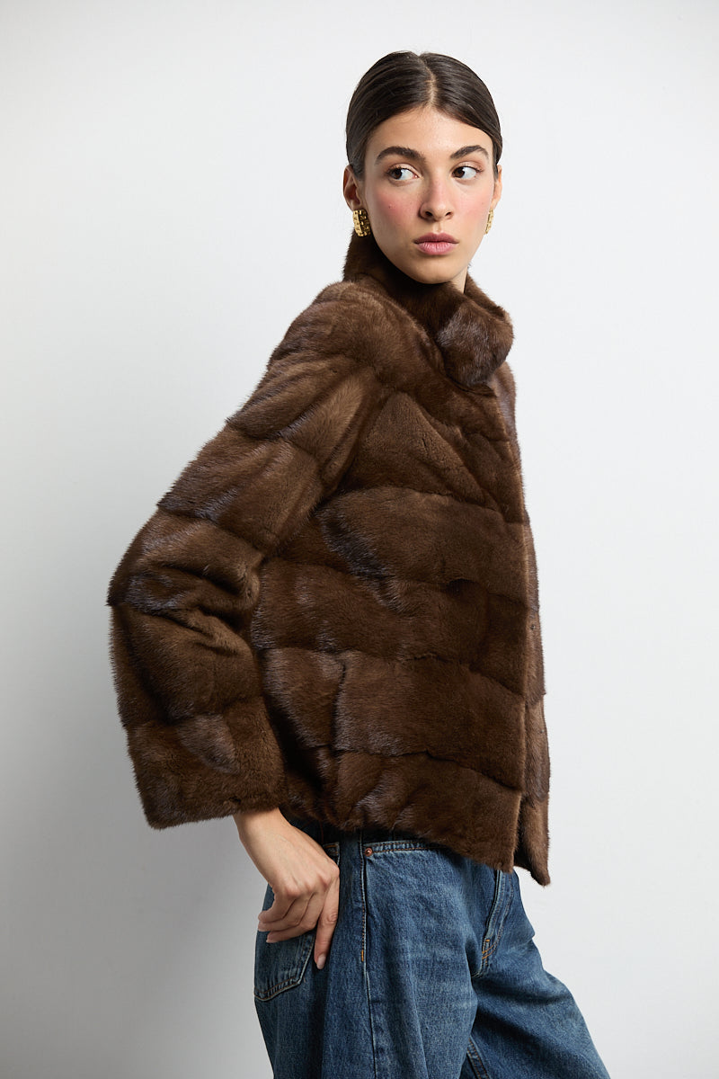 Chaqueta visón demi modelo Cocó