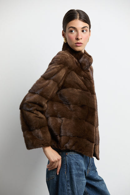 Chaqueta visón demi modelo Cocó