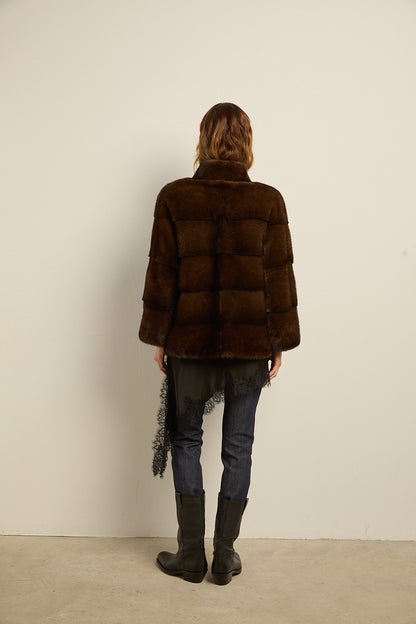 Chaqueta visón demi modelo Paris