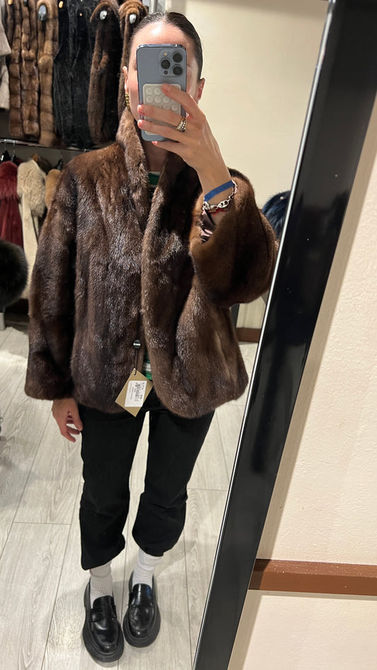 Chaqueta de visón modelo Kyoto demi