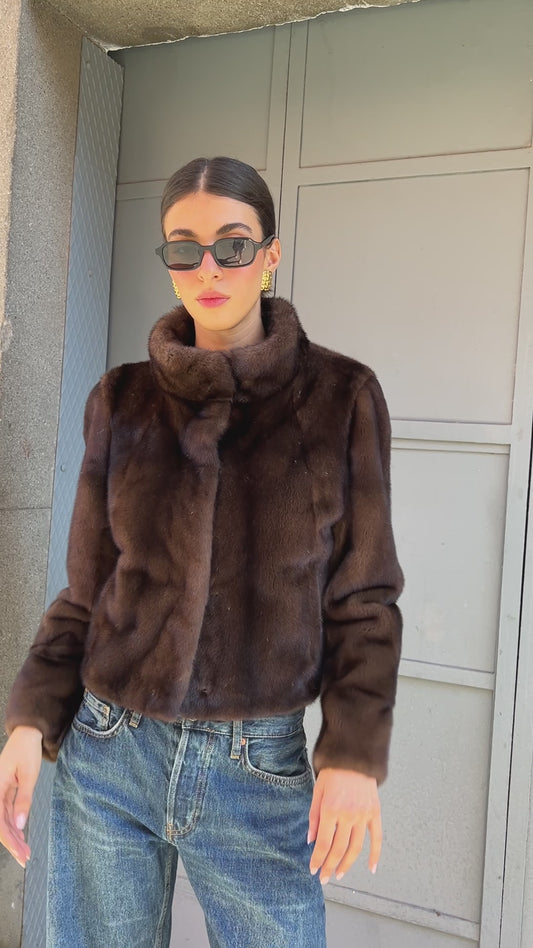 Chaqueta visón demi modelo Jackie